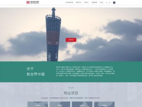 新世界中国网站建设设计制作